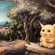 Illustration for article titled If Only This Pikachu Painting Was iPokémon/i Card Material